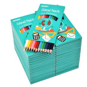 Lápices de colores Rarlan, 12 colores surtidos para niños, paquetes de 36 unidades