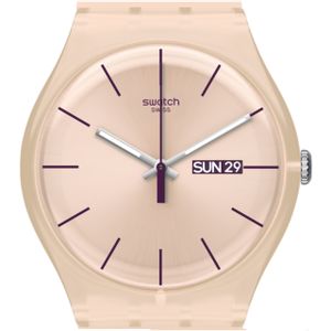 Reloj Swatch Rose Rebel Suot700 Para Mujer Hecho en Suiza