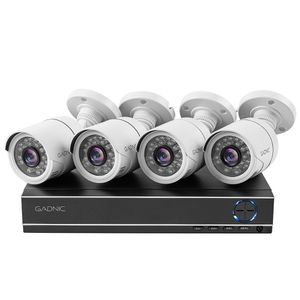 Cámaras de Seguridad + DVR Gadnic x4 Interior / Exterior IP CCTV Visión Nocturna