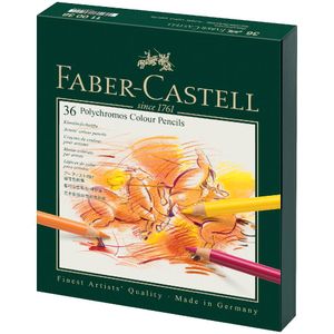 Set de Lápices de Colores Faber-Castell Polychromos 36 Studio Gift