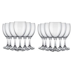 Set Copas Windsor Vino Vidrio Nadir 300 Ml X 12 Unidades