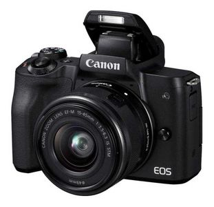 Canon Eos M50 + Lente 14-45mm 24 Mp Video 4k Mirroless