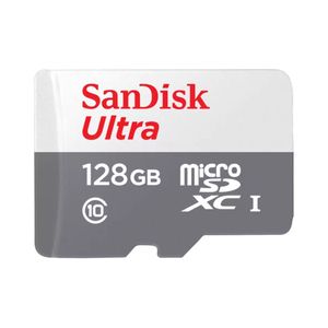 Memoria Sd Ultramicro Sandisk 128gb C10 (sdsqunr-128g-gn6ta) con Adaptador