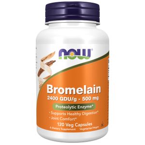 NOW Suplementos, Bromelina (enzima proteolítica