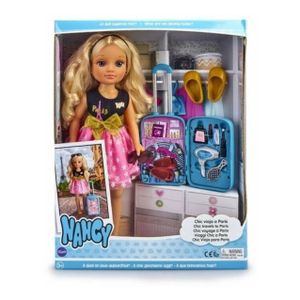 Muñeca Nancy Viajera Con Valija Y Accesorios
