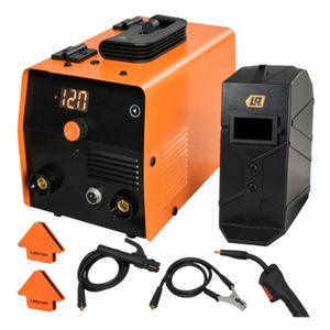 Soldadora Inverter Dual Mig Mma Tiglift Flux Electrodo 120a Naranja 50Hz