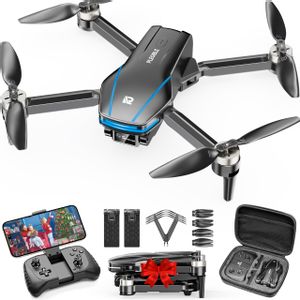 Drone PLEGBLE PL516 con cámara 4K, motor sin escobillas para niños