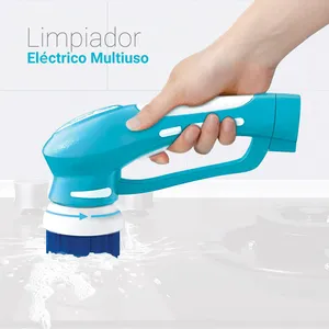Limpiador Electrico Multiuso ES1216 Recarble 4 en 1 Giratorio 360
