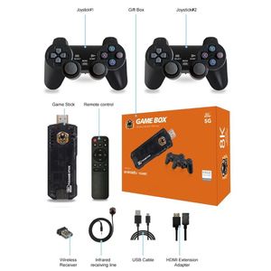 Game Box TV Stick 8k Ultra HD 64gb 10 mil Juegos 2 en 1