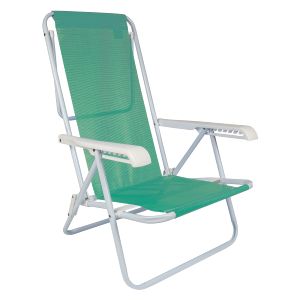 Reposera Playa Camping 8 Posiciones Acero Sannet MOR