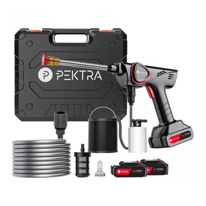Hidrolavadora a Batería Pektra + Maletín y Accesorios