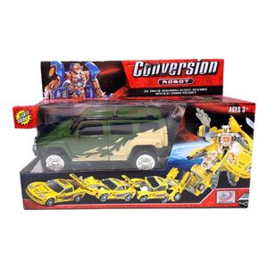 Muñeco Militar Convertible Con Luz Y Sonido Figura