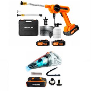 Combo Hidrolavadora + Aspiradora Daewoo DAX65-LI+DAVC200LI