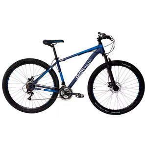 Bicicleta Mountain Bike Mtb Overtech R29 Q5 21v Freno A Disco Azul-Azul-Blanco Talle M