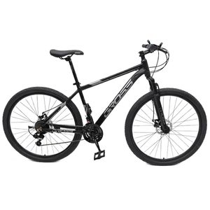 Bicicleta Gross MTB Rodado 29 Mountain Bike Aluminio 21v Cambios Shimano Negro Blanco