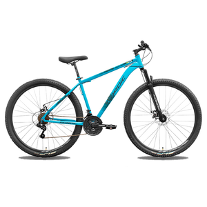Bicicleta Nordic x1.0 Mountain Bike Rodado 29 Talle 18 Celeste Gris Amarillo Shimano