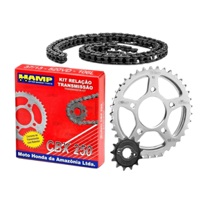 Kit Transmisión Hamp Original para Honda Cbx 250 Twister 520/37-13 H0640-KPF-910