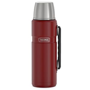 Termo Thermos 1.2 Litro Acero Inoxidable Hasta 24 Hs Rojo