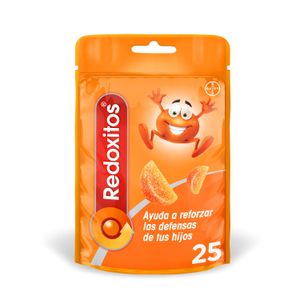 Redoxitos Suplemento Dietario Vitamina C Sabor Naranja 25u $1.842