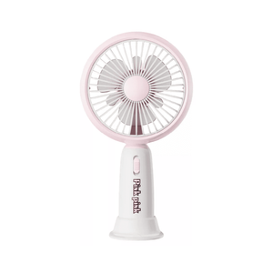Ventilador De Mano Mini Portátil Inalámbrico Rosa/gris VENTI-YS2318 Dinax 