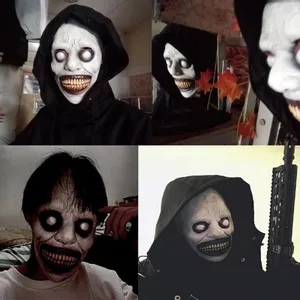 TAUXBLO Máscara de payaso de demonio aterrador, máscara de payaso malvado, novedad para Halloween, fiesta de látex, máscara de cabeza completa, disfraz de demonio, bufón, accesorios para cosplay TAUXBLO Máscara de payaso de demonio aterrador, máscara de payaso malvado, novedad para Halloween, fiesta de látex, máscara de cabeza completa, disfraz de demonio, bufón, accesorios para cosplay