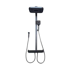 Ducha Inteligente Con Regaderas Desmontables Y Botonera – Color Gris - 22108 - REC