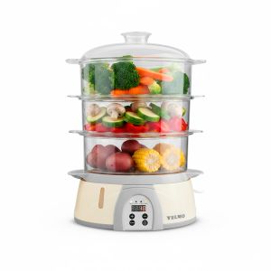 Vaporera Electrica Vp-5601 Yelmo Control Digital 8,5 Ltrs Pr
