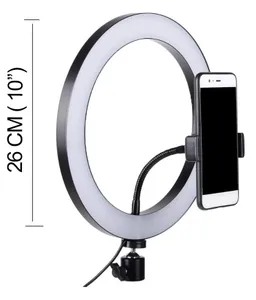 Aro De Luz Para LED Fotografia Maquillaje Para Celular Con Tripode