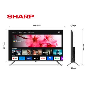 Smart TV Uhd Sharp 4K 65 Google TV S6532us6g