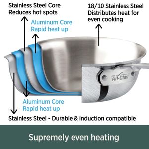 Utensilios de cocina All-Clad bd005705 D5 acero