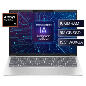 Notebook HP Pavilion Aero 13-bg0002la 13,3” 2K AMD Ryzen™ 5 16GB 512GB SSD Windows 11 Home
