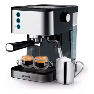 Cafetera Express Suono SNPE-2006 1.5 L Acero Inoxidable 20 Bar 1350 W
