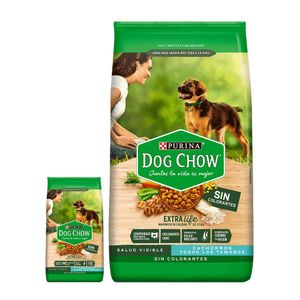 Alimento Dog Chow Sin Colorantes para Cachorro Mediano Grande 21 Kg $26.890