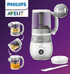 Robot Cocina Bebe 4 En 1 Philips Avent Vapor Licua Procesa