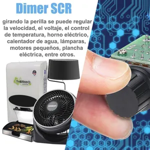 Regulador De Velocidad Variador Dimmer Potencia 2000w 220v