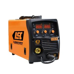 Soldadora Inverter Mig Lusqtoff Evo 205 Suelda Con Y Sin Gas Monofasica Display Digital