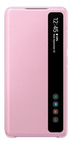 Funda Clear View Case para Samsung Galaxy S23 Ultra funda con solapa rosa -  ✓