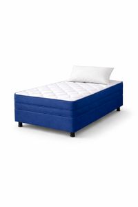 Conjunto Sommier y Colchón Elite Lanin 1 Plaza (80x190 cm) - Espuma + Almohada de Regalo
