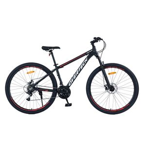 Bicicleta Mtb Overtech Mountain Bike Q6 R29 Aluminio 21v Freno A Disco Talle M Negro/Rojo/Blanco