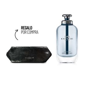 Kit Perfume de Hombre Coach Open Road EDT 60 ml + Pouch 60 ml