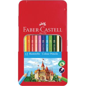 Set de Lápices de Colores Faber Castell Ecolapiz en Lata X12