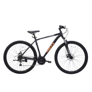 Bicicleta Trexa TRX 2.0 MTB Rodado R29 Mountain Bike Acero 21v Shimano Negro Naranja