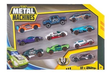 Metal Machines Pack X 10 Autos Serie 2 6750