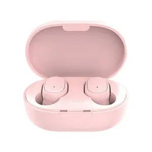 Auriculares inalámbricos bluetooth A6s Rosa