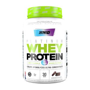 Star Nutrition Platinum Whey Protein X 2Lb Cookies and Cream