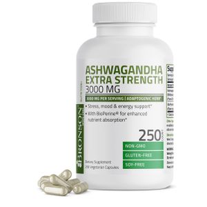 Suplemento Bronson Ashwagandha Extra Strength 3000 mg