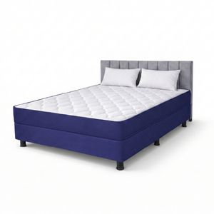 Conjunto de Espuma Aluminé 140 x 190 cm 2 plazas + Respaldo + 2 Almohadas de Regalo 