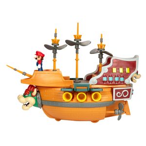 Figura Nintendo Super Mario Bros Playset Deluxe Bowser Ship $127.090 Llega mañana
