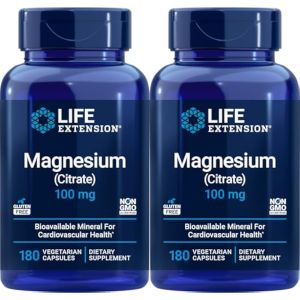 Life Extension Magnesio (Citrato) 100 mg, 180