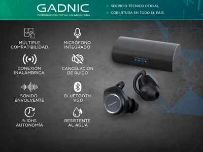 Auriculares Inalambricos Gadnic In-ear SH10 Deportivos Bluetooth